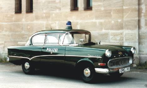 Polizei-Opel Rekord