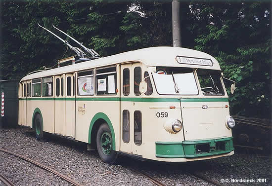 Uerdingen-Henschel H IIIs O-Linienbus Stadtwerke Solingen 1. Bj. 1952